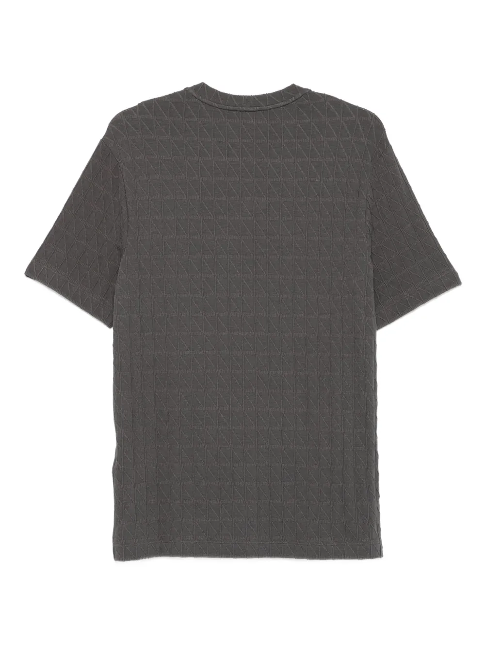 Giorgio Armani T-shirt met ronde hals Grijs