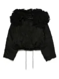Stella McCartney quilted shell jacket - Black