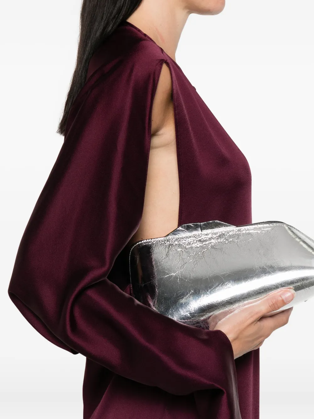 Stella McCartney Jurk met cape Rood