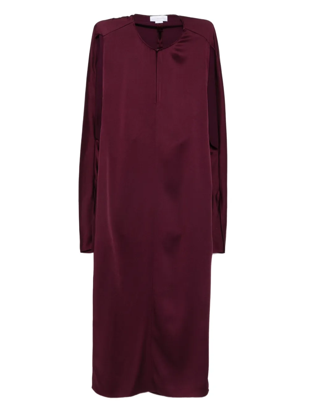 Stella McCartney Jurk met cape Rood