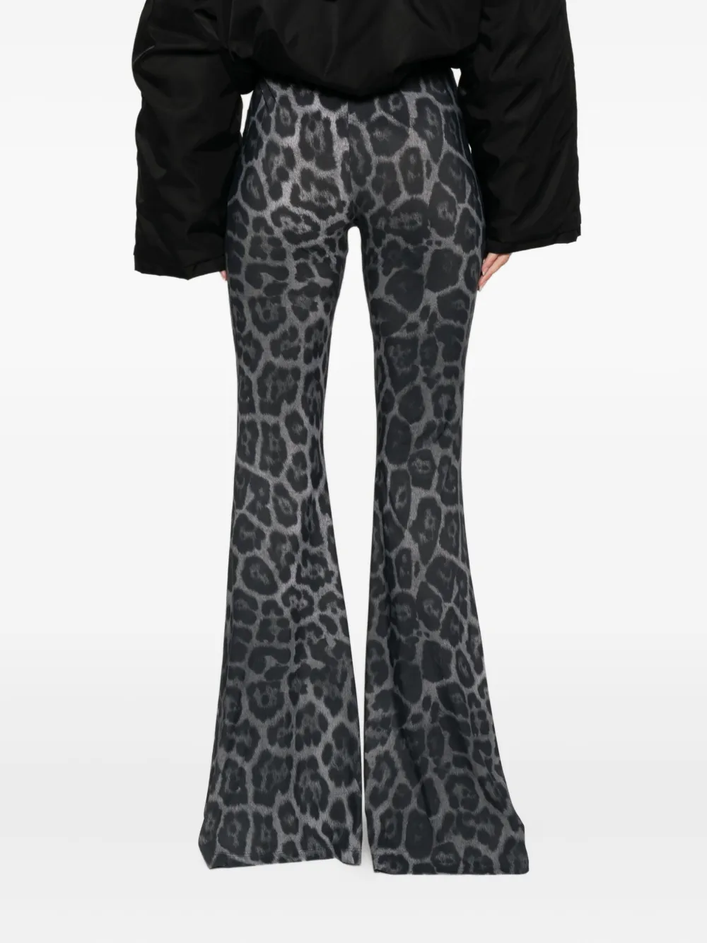 Stella McCartney Broek met luipaardprint Grijs