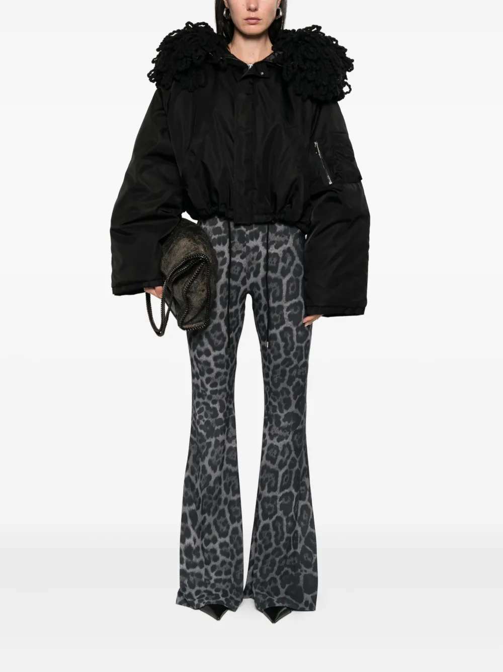 Stella McCartney leopard-print trousers | Flared & Bell-Bottom Pants | Image 2