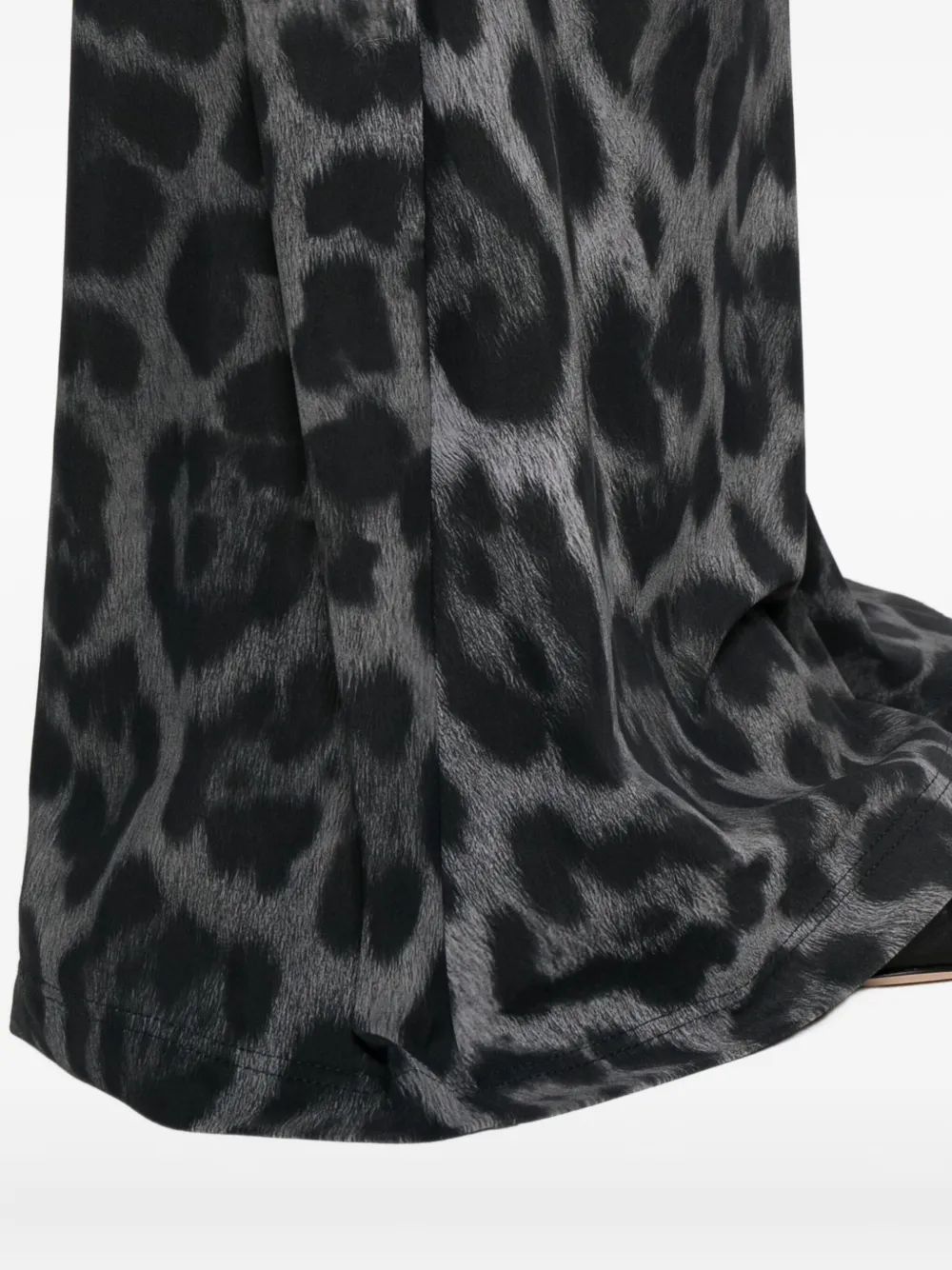Stella McCartney Broek met luipaardprint Grijs