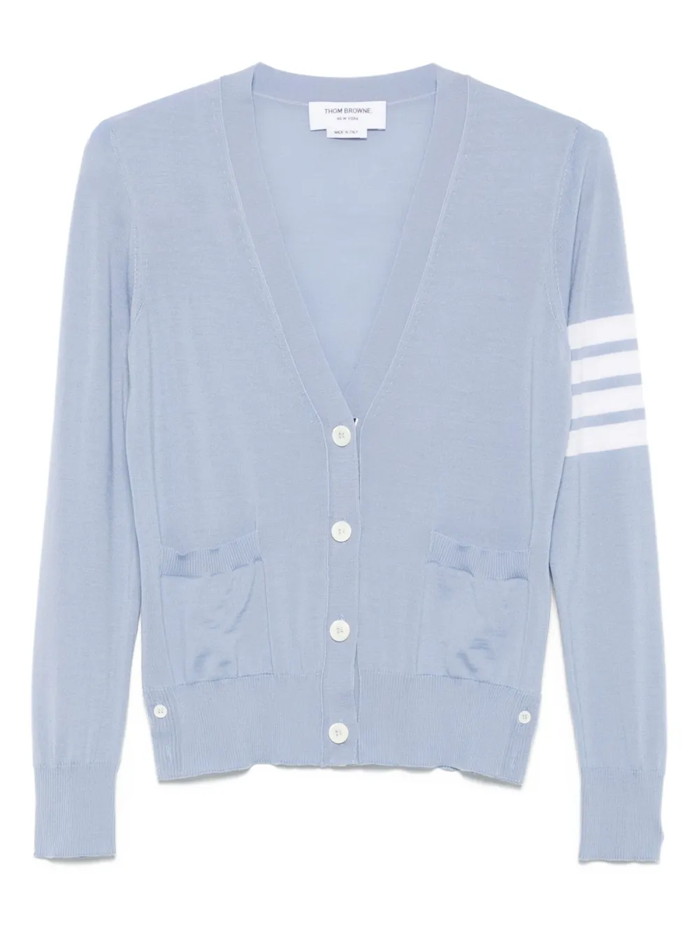 Thom Browne Vest van scheerwol Blauw