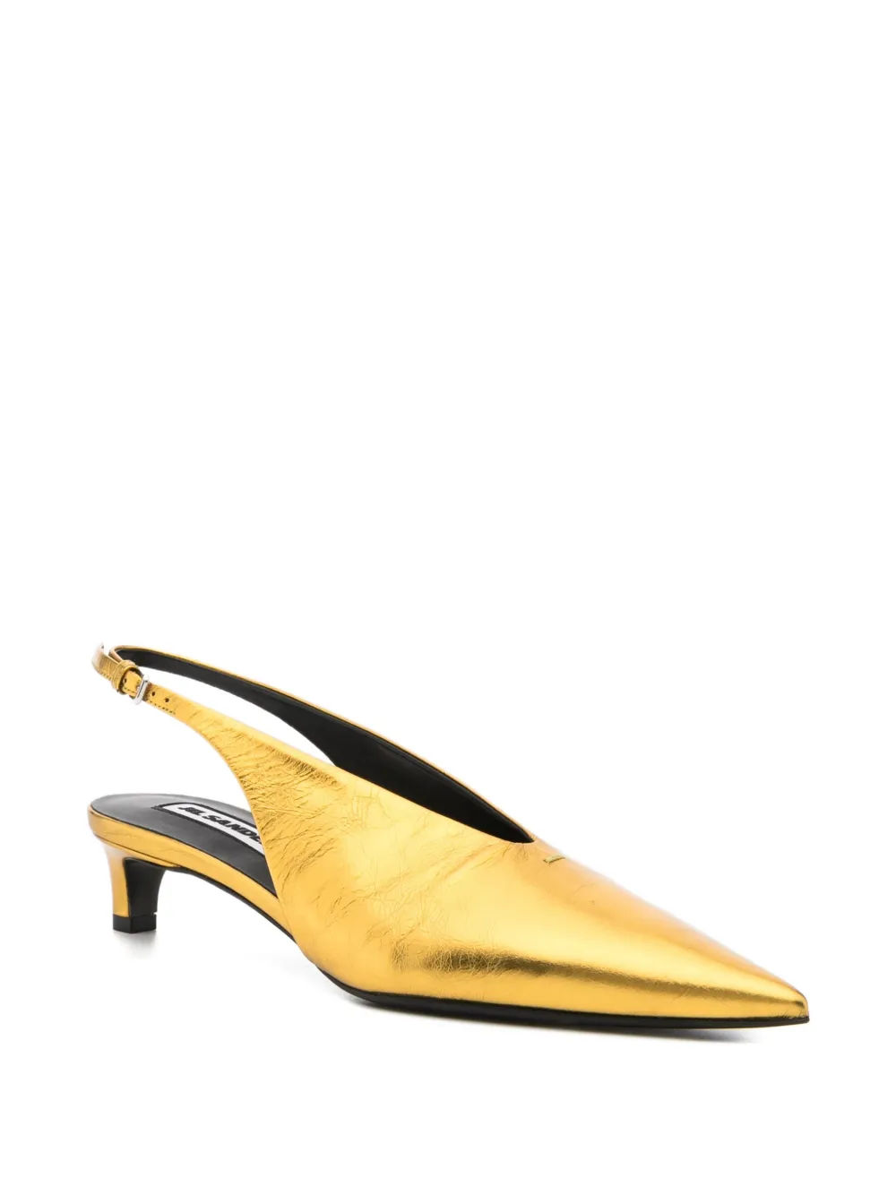Jil Sander 35mm leather pumps | Heeled Pumps | Image 2