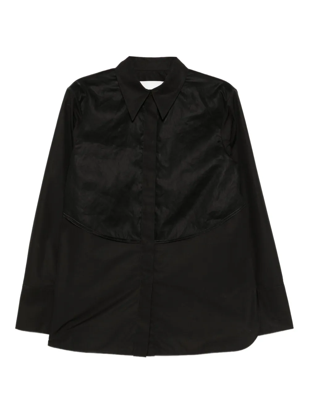 Jil Sander camisa de algodón | negro | Image 1