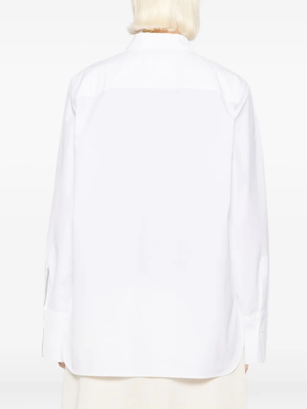 Jil Sander Katoenen blouse Beige