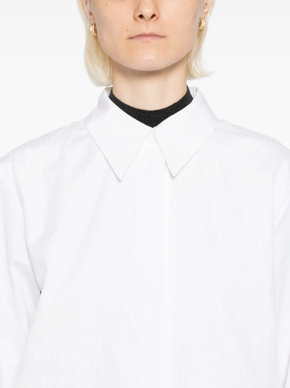 Jil Sander Katoenen blouse Beige