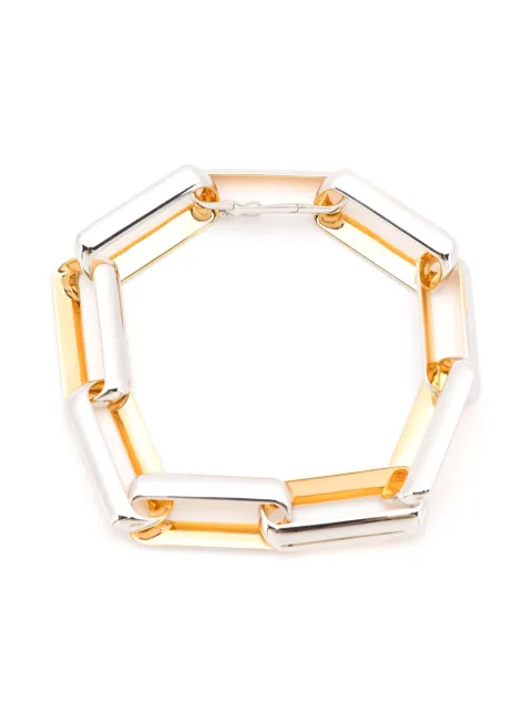 Jil Sander pulsera de cadena con ancla