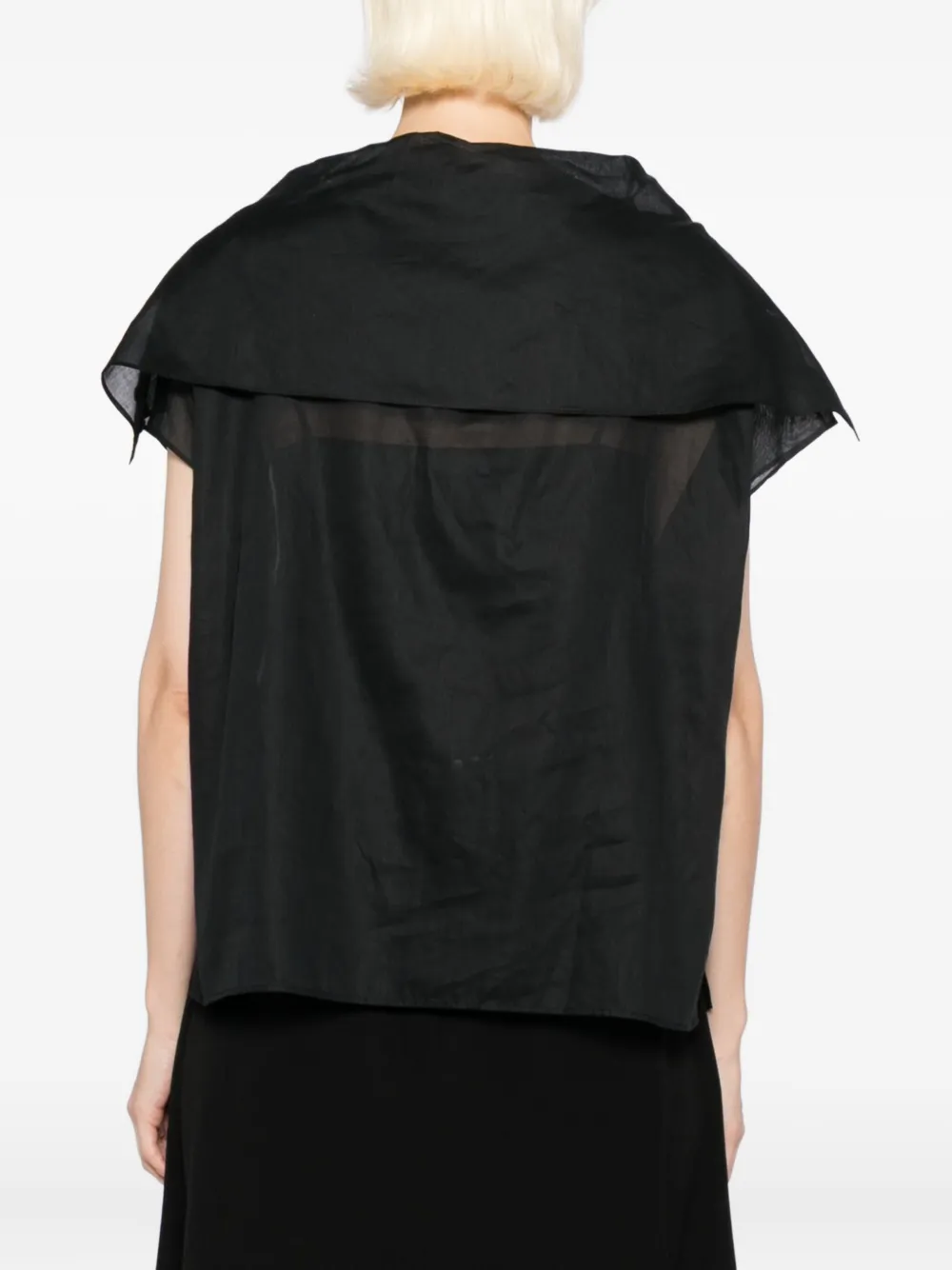 Jil Sander Katoenen shirt Zwart