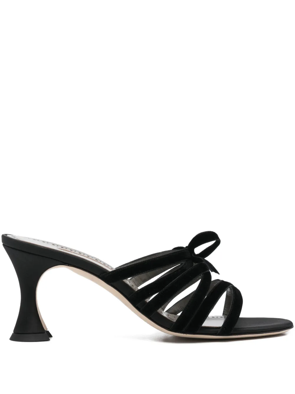 Manolo Blahnik 80mm Clementel sandals Zwart