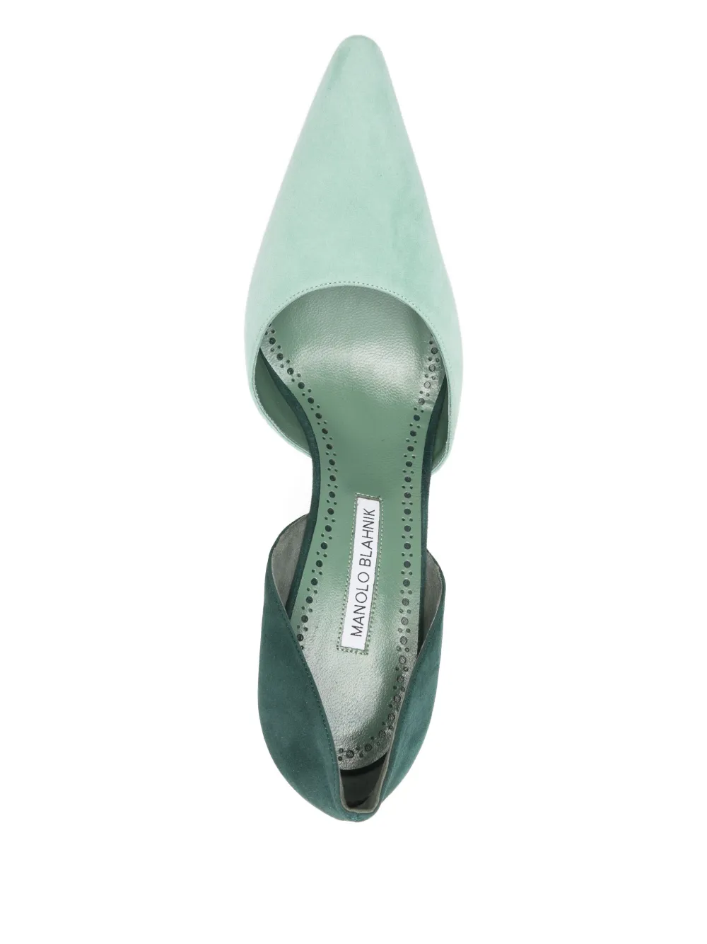 Manolo Blahnik Taylerbinu pumps Groen