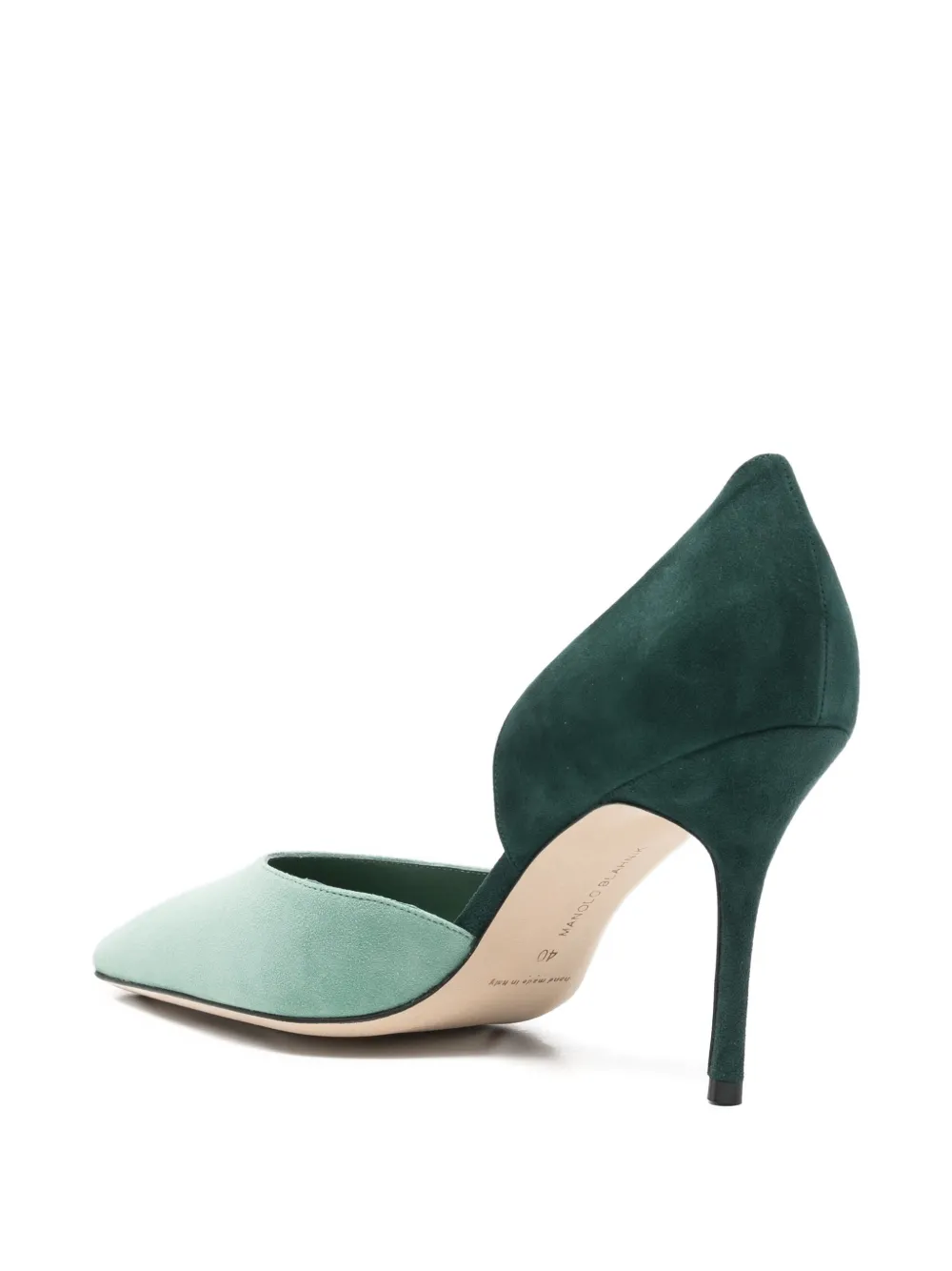 Manolo Blahnik Taylerbinu pumps Groen