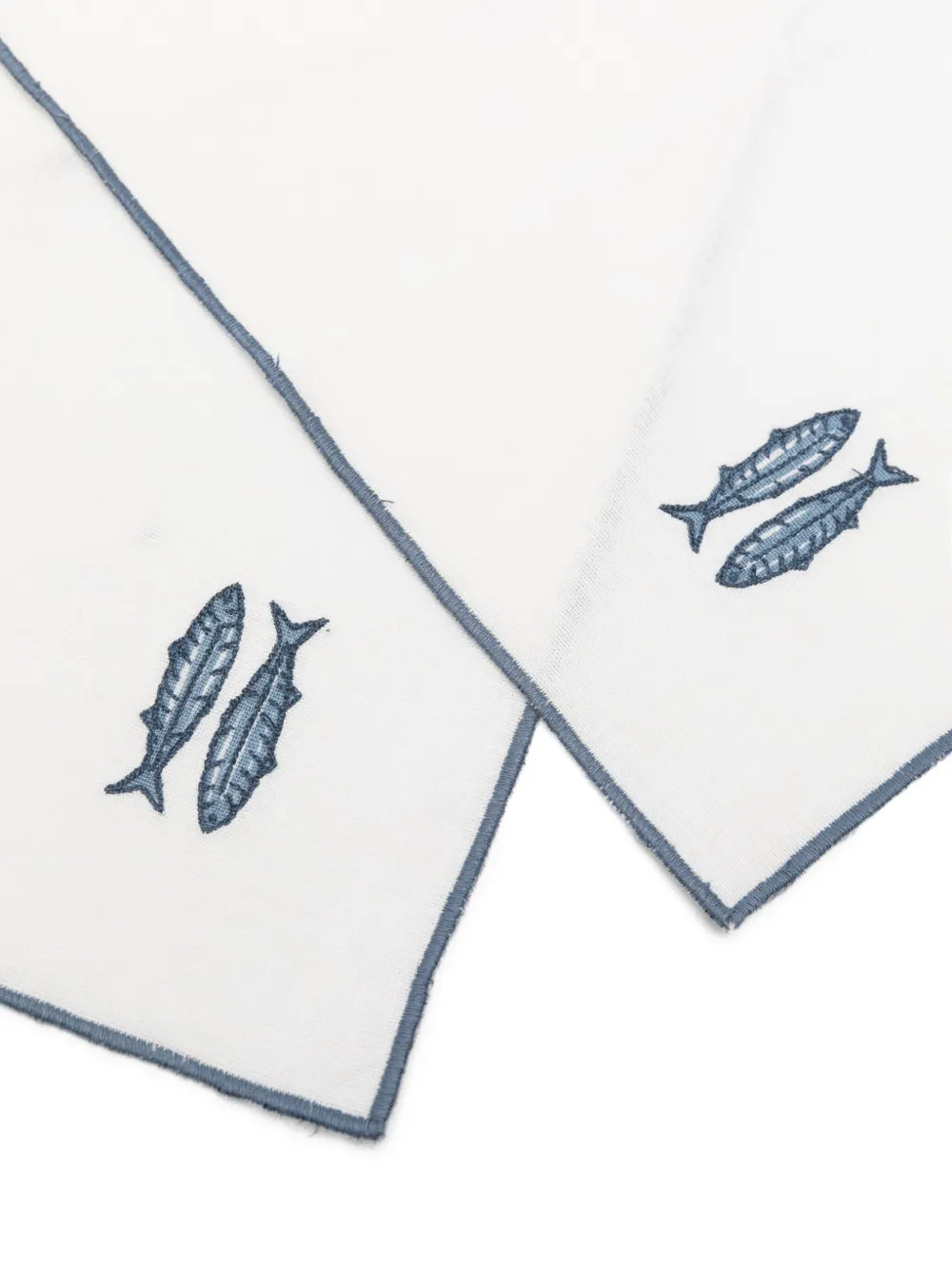 The Conran Shop embroidered-fish napkins (set of four) (45cm x 45cm) | Table Linens | Image 2