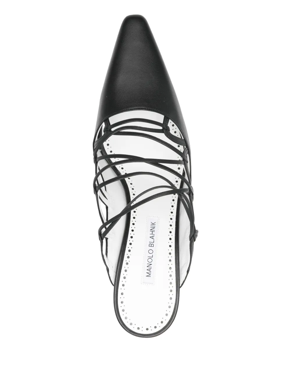 Manolo Blahnik Netas muiltjes Zwart