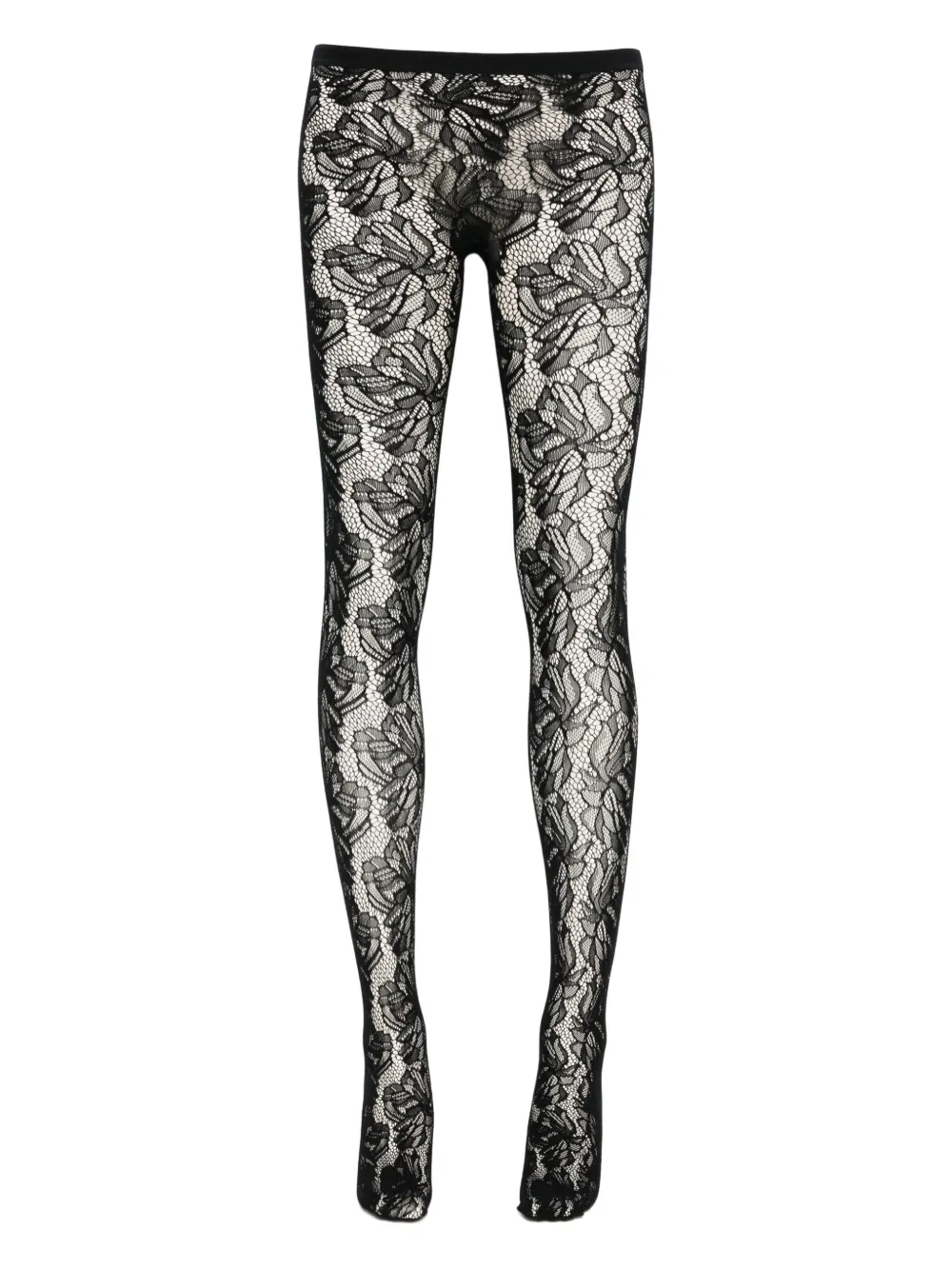 ISABEL MARANT floral lace tights | Black | Image 1