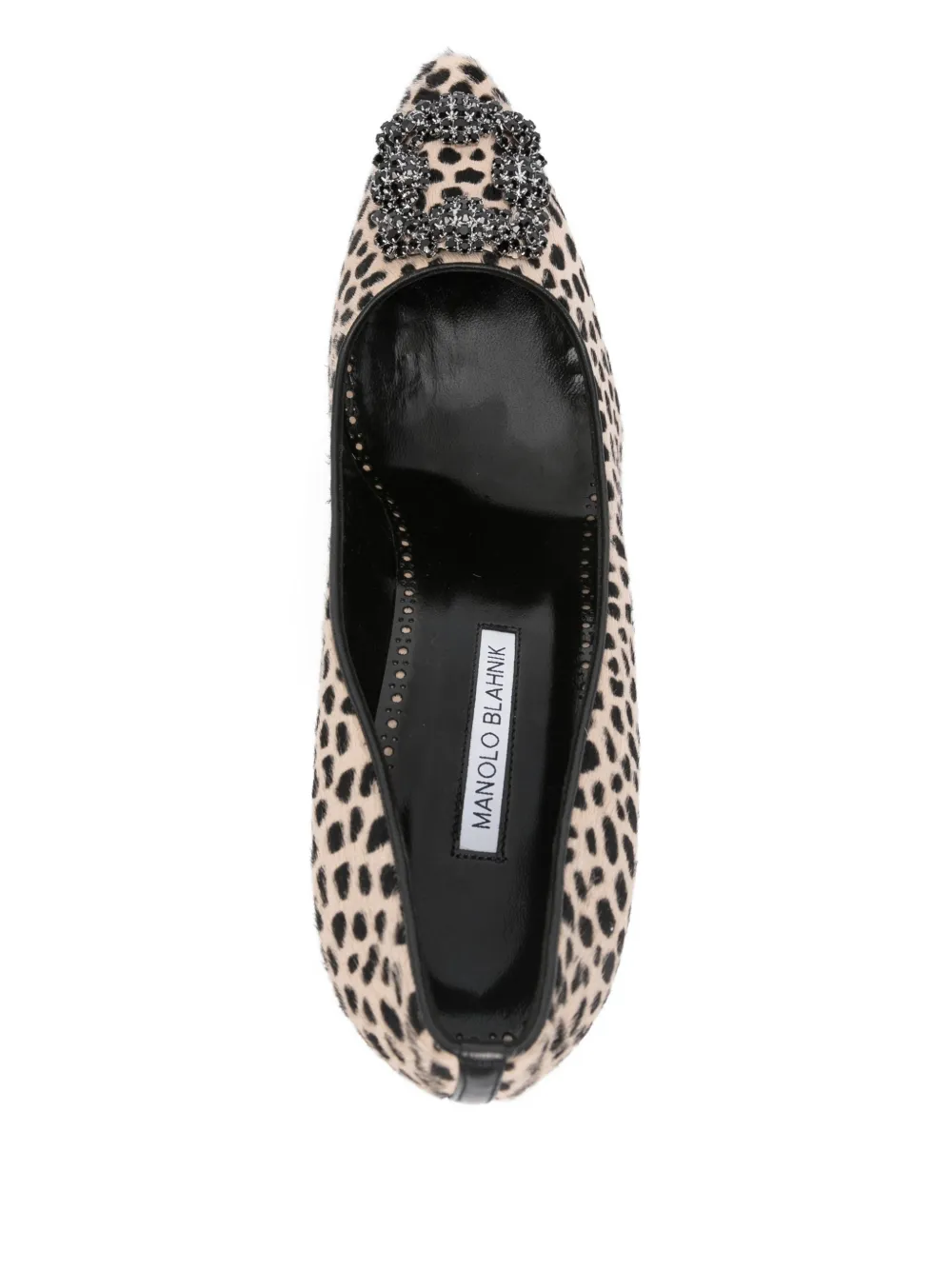 Manolo Blahnik Hangisi pumps Beige