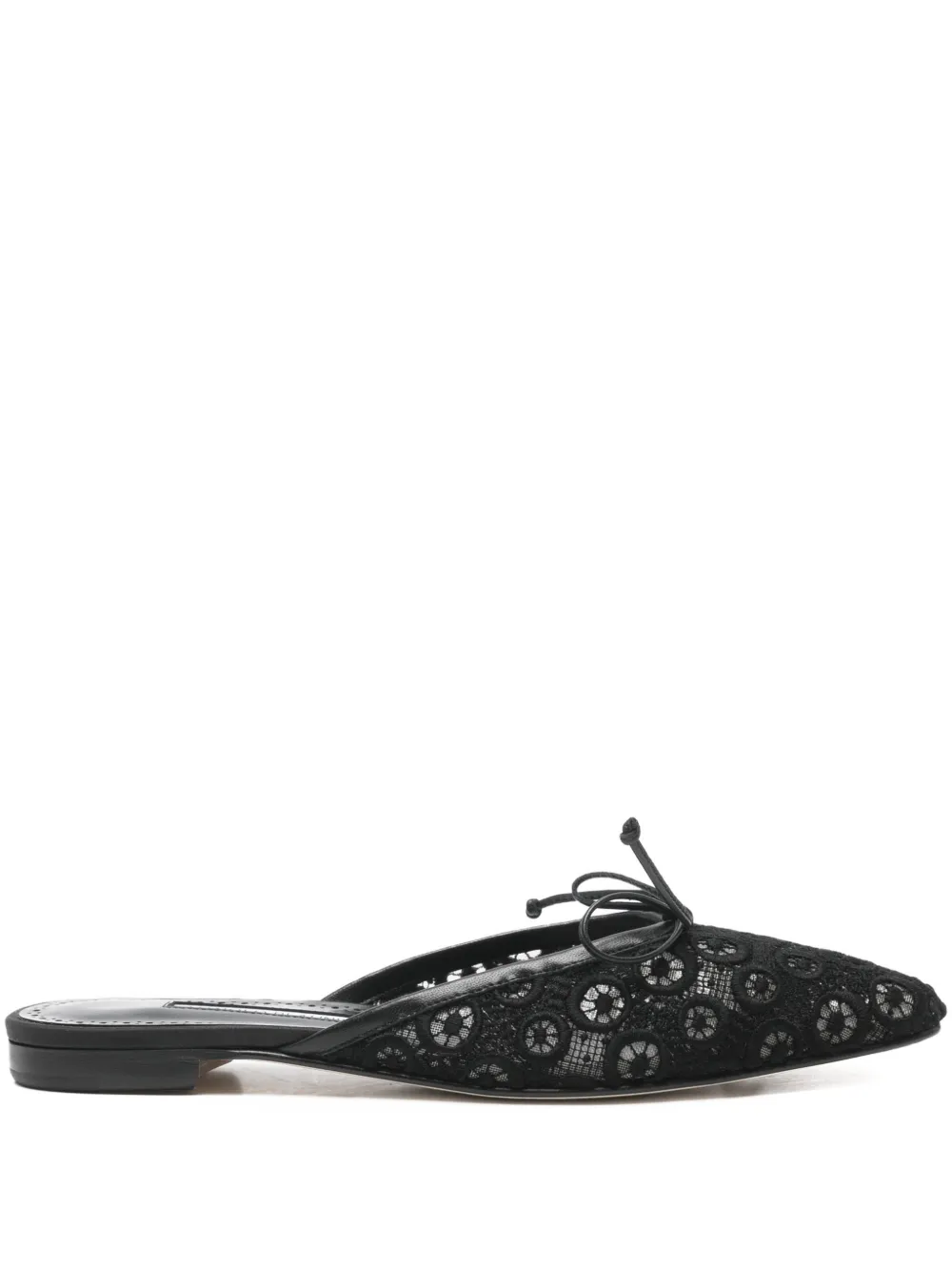 Manolo Blahnik Ballerimu mules | Schwarz | Image 1