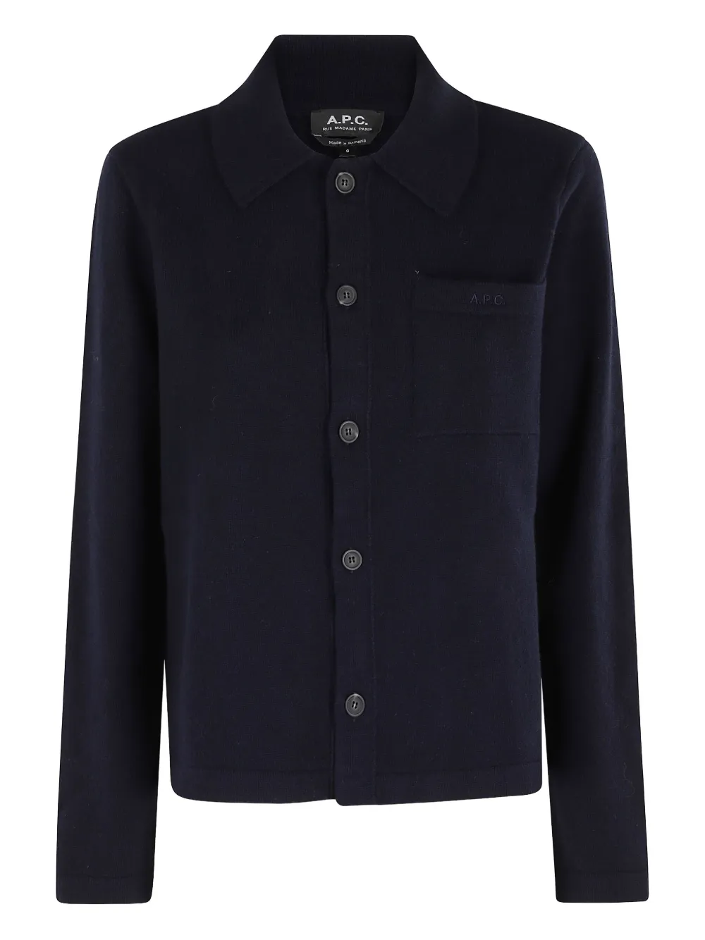 A.P.C. ボタン カーディガン - ブルー A.P.C. ボタン カーディガン - ブルー