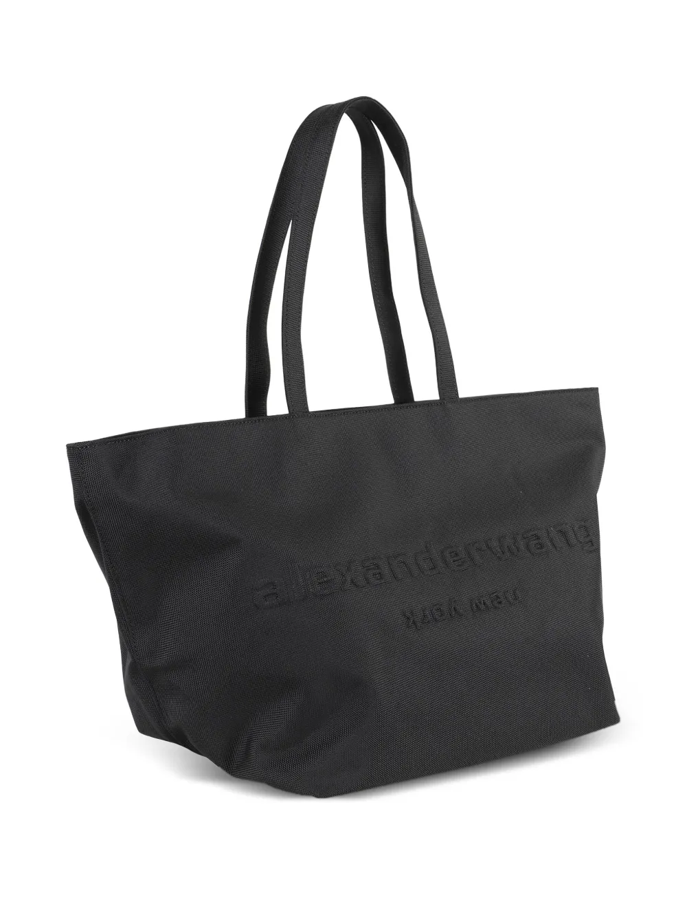 Alexander Wang Punch shopper met logo-reliëf Zwart