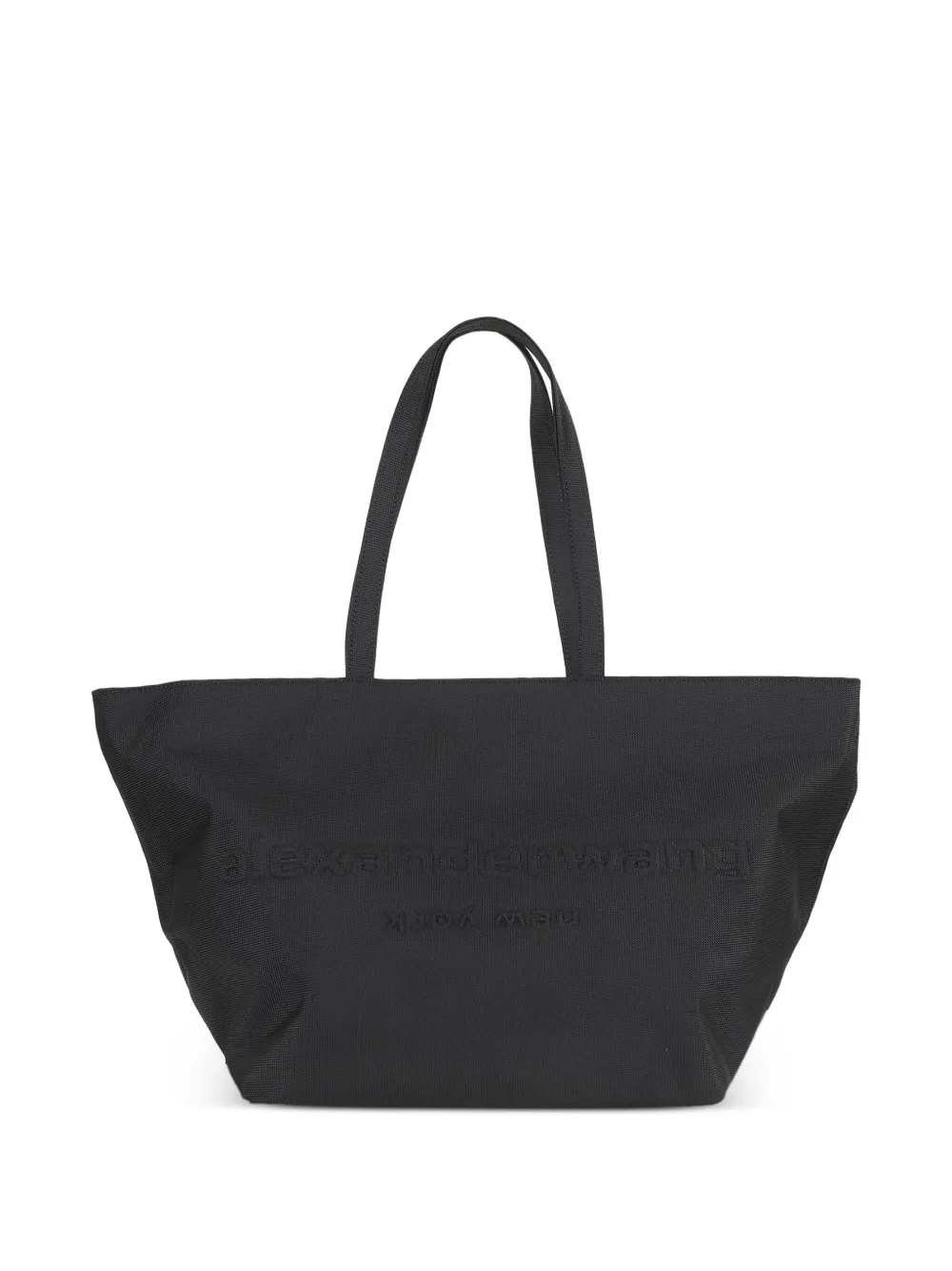 Alexander Wang Punch embossed-logo tote bag | Black | Image 1