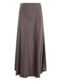 Herno satin skirt - Brown