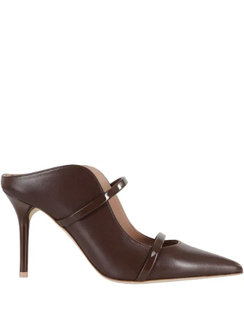 Malone Souliers 85mm Maureen patent-leather stiletto mules