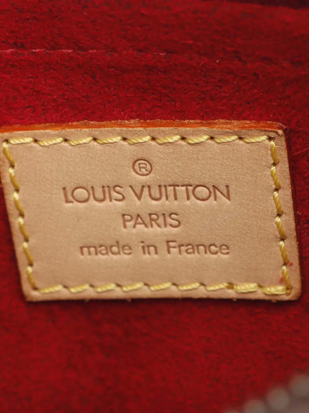 Pre-owned Louis Vuitton 2004 Monogram Croissant Pm Hobo Bag