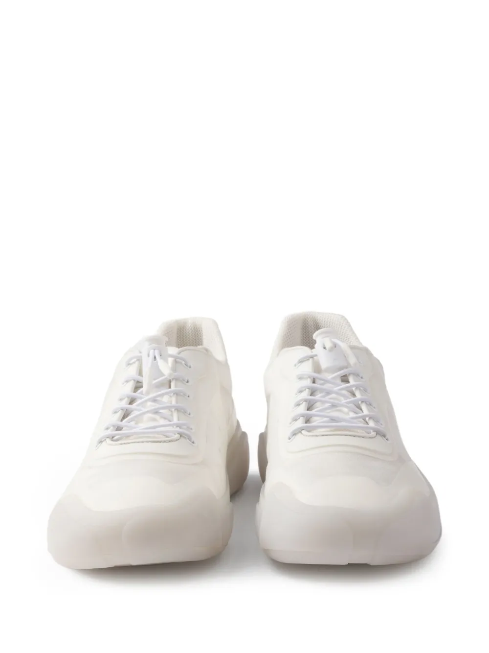 Prada lace-up sneakers White