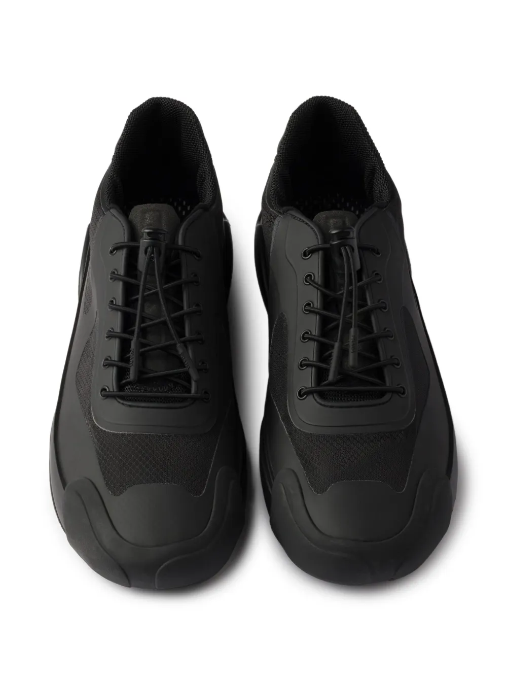 Prada lace-up sneakers Black