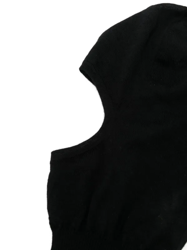 Rick Owens Skull カシミア バラクラバ | ブラック | FARFETCH JP