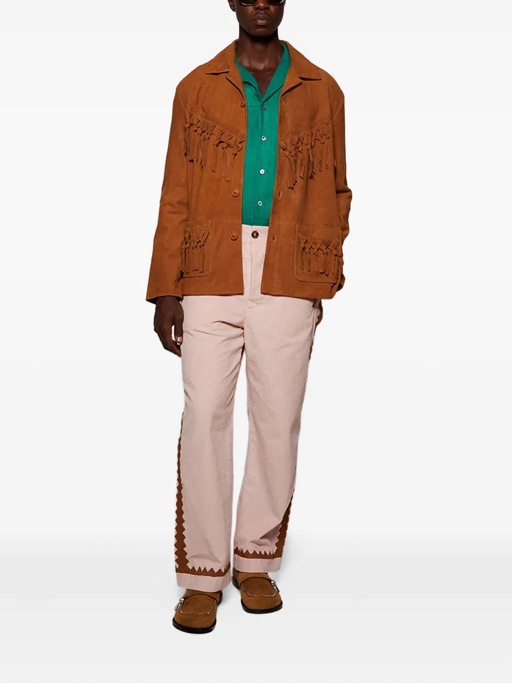 Baziszt fringe-detail suede jacket | Leather Jackets | Image 2