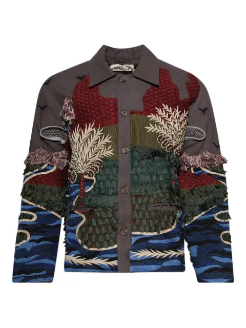 Baziszt Escape embroidered-appliqué jacket