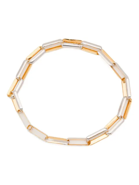 Jil Sander collar de cadena con ancla
