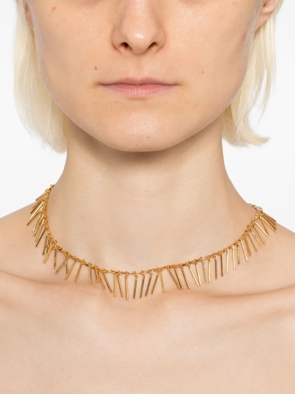 Jil Sander needle-detail necklace | Image 2