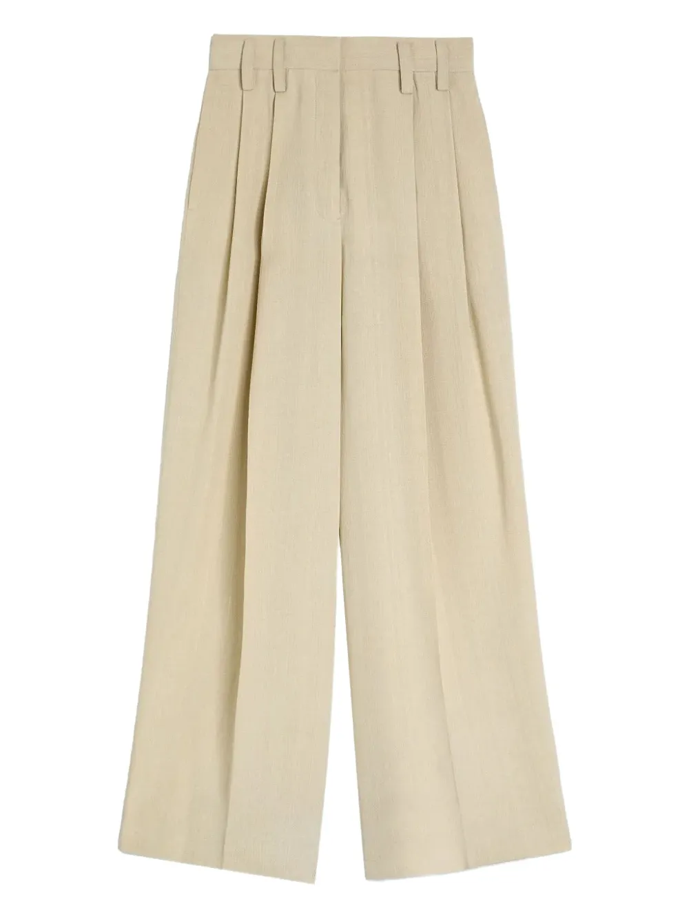 Jil Sander Pleated Trousers In Neutral