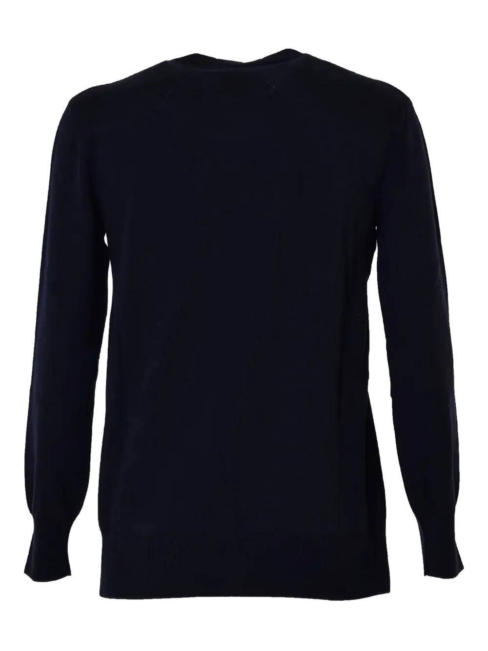 Jil Sander Crew-neck Long-sleeve Sweater In Black