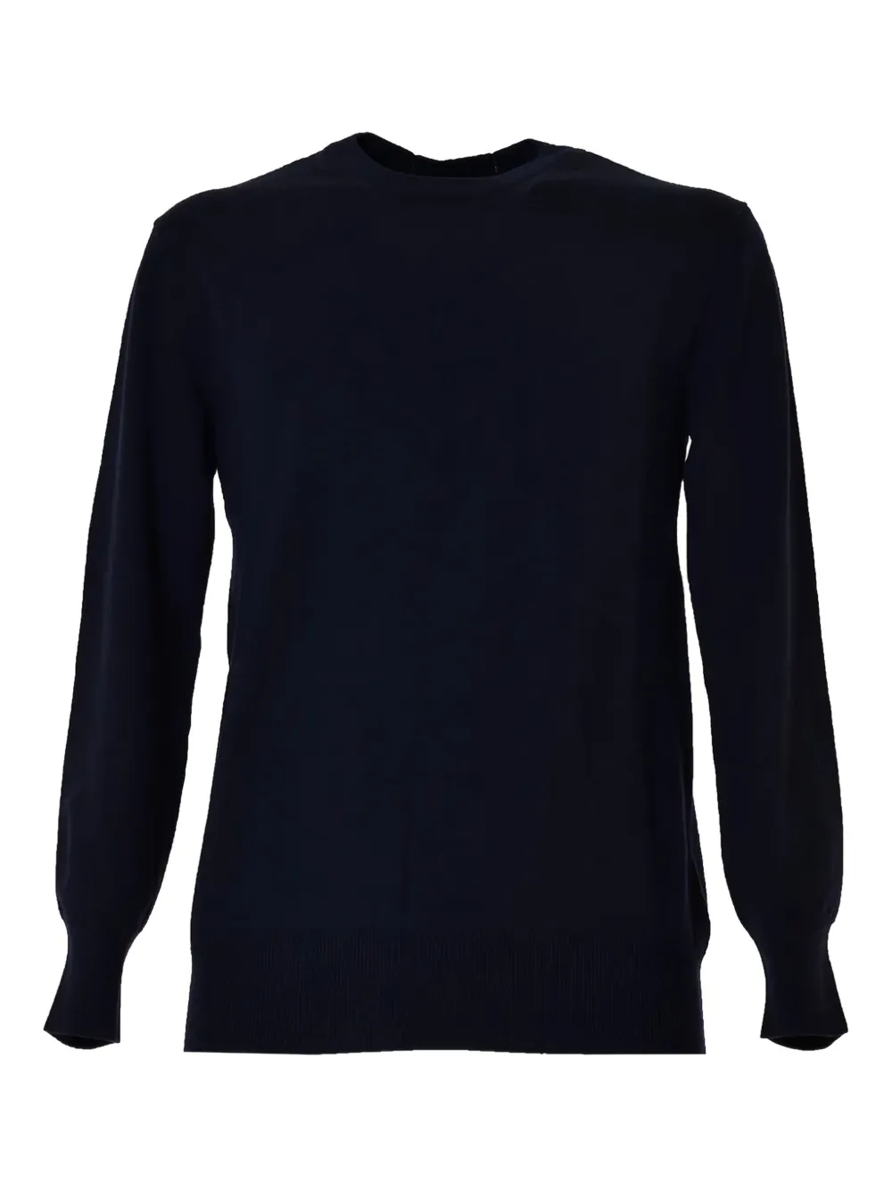 Jil Sander Crew-neck Long-sleeve Sweater In Black