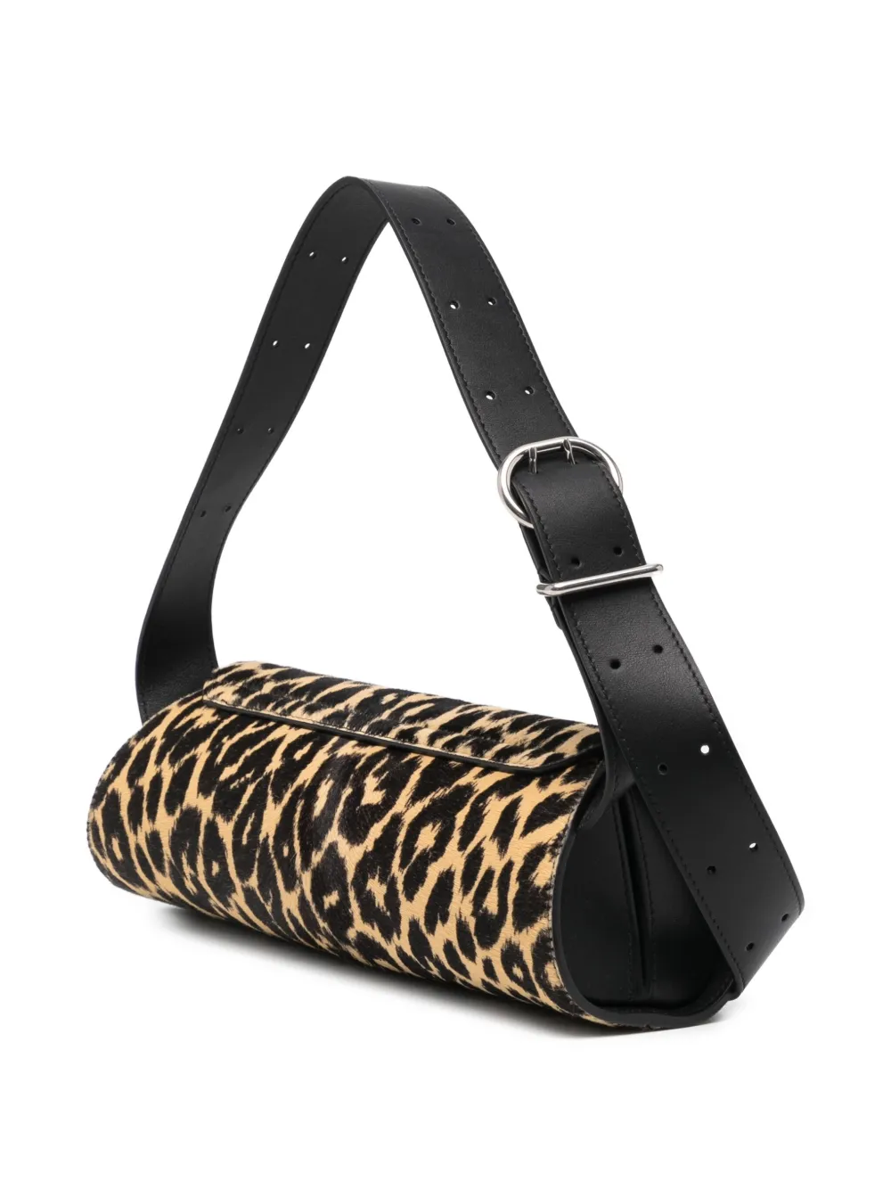 Jil Sander Cannolo kleine schoudertas Beige