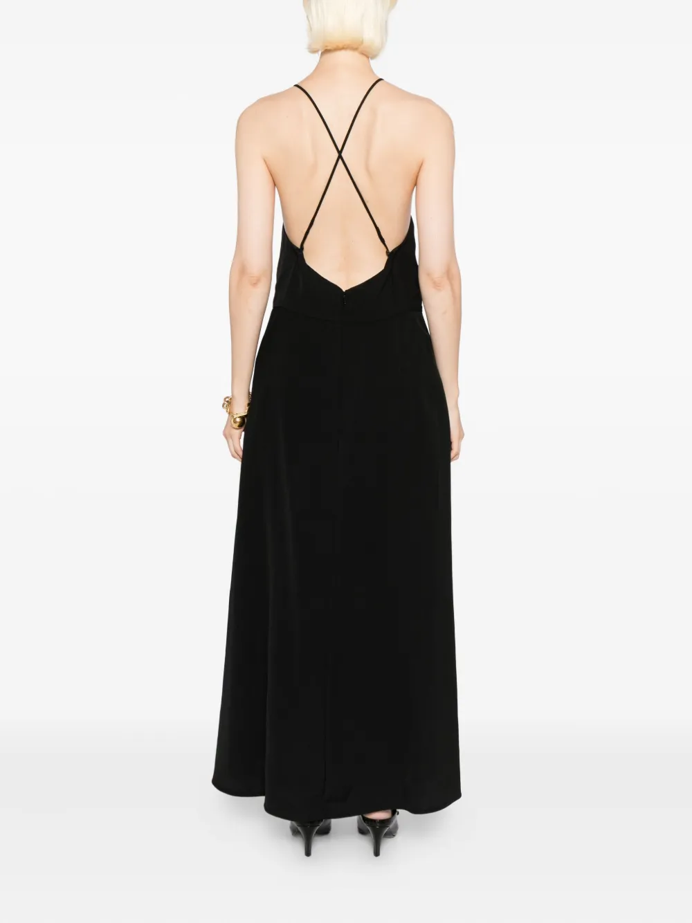 Jil Sander Mouwloze jurk Zwart