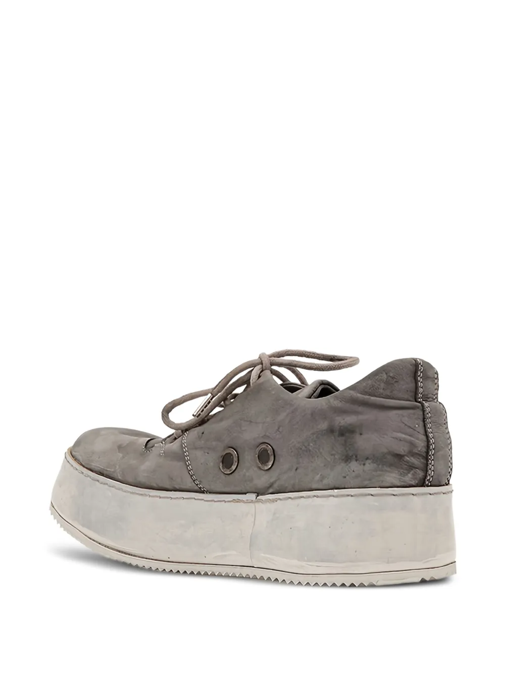 A Diciannoveventitre Canua sneakers met plateauzool Grijs