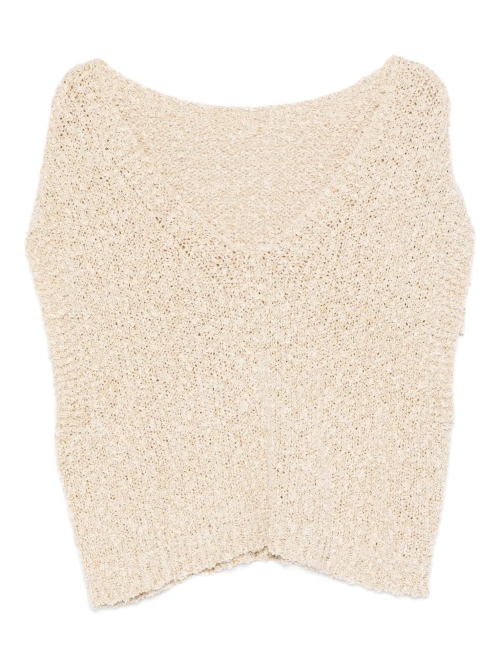 TWINSET Top met V-hals Beige