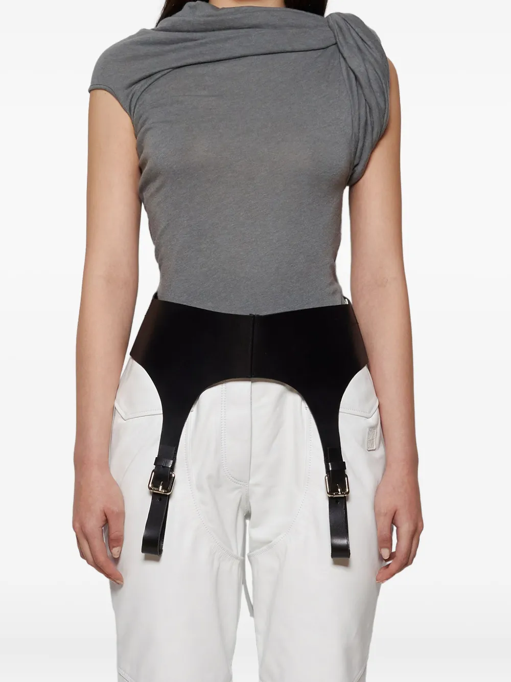 ANGELICA MONTINI STUDIOS leather harness belt | Image 2