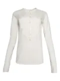 ANGELICA MONTINI STUDIOS button-front top - White