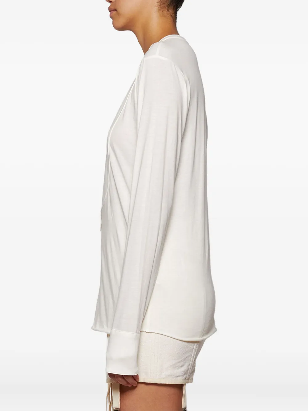 Angelica Montini Studios Button-front Top In White