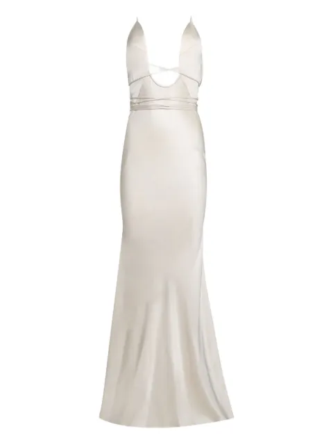 ANGELICA MONTINI STUDIOS open-back maxi dress
