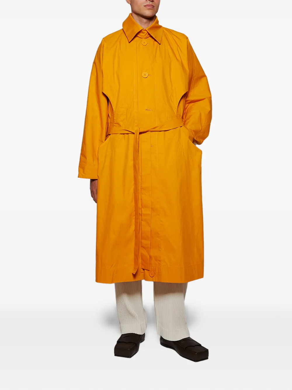 Issey Miyake button belted coat | Trench Coats  | Image 2