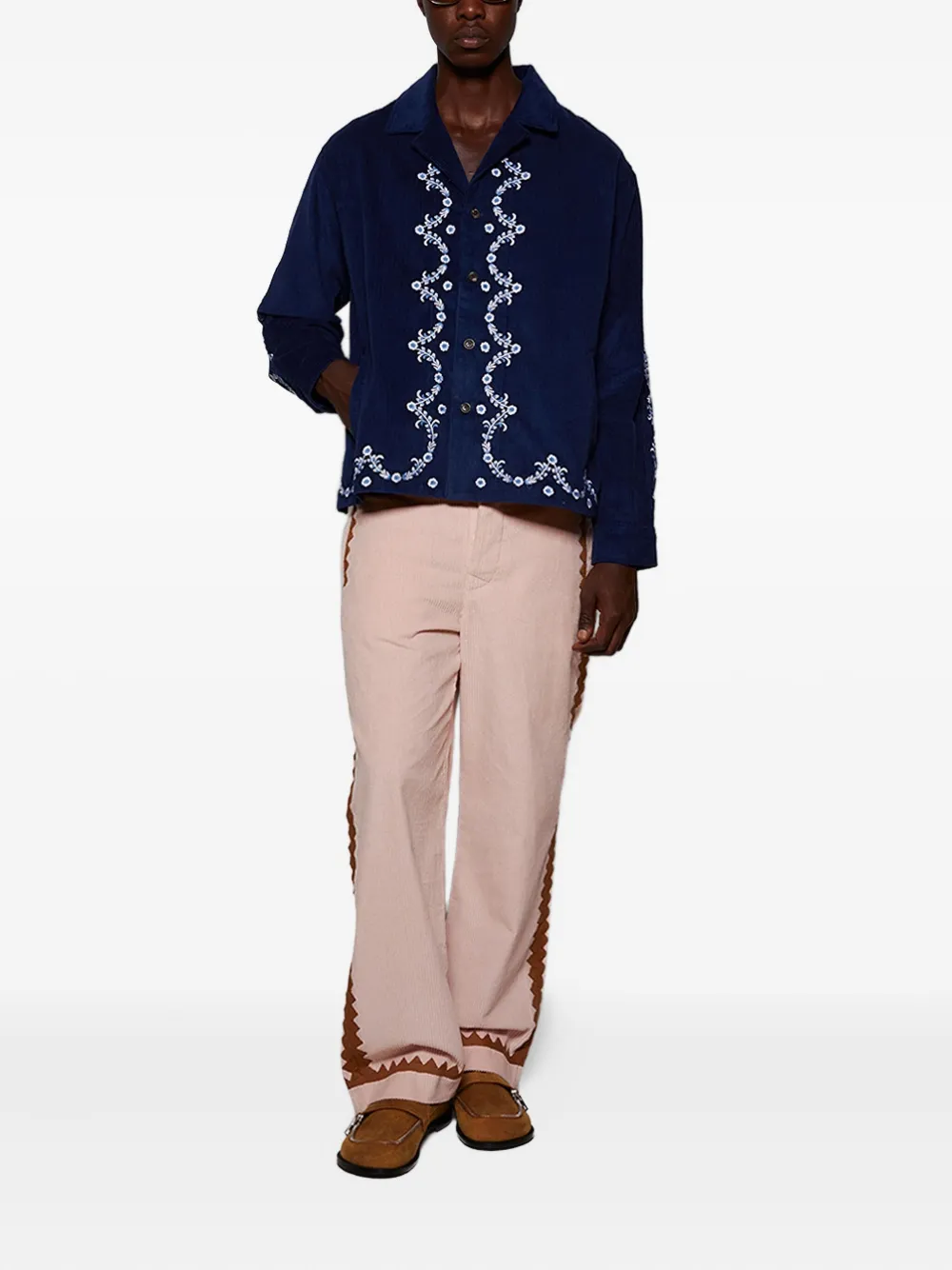 Baziszt Ponic corduroy shirt jacket | Shirt Jackets | Image 2