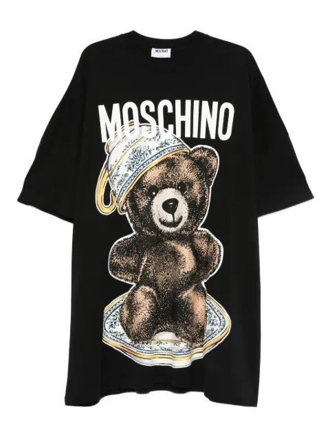 Moschino Teddy Bear-print T-shirt mini dress