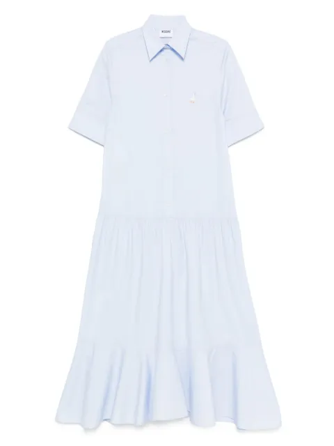 Moschino vestido midi manga corta